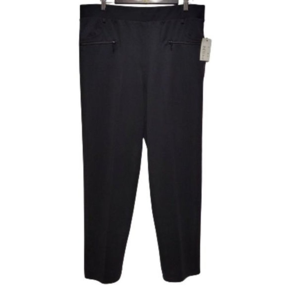 Womens Black Dress Pants- Size XL -NEW with Tags